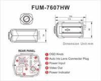 Camera fum thân (FUM - 7607HW)